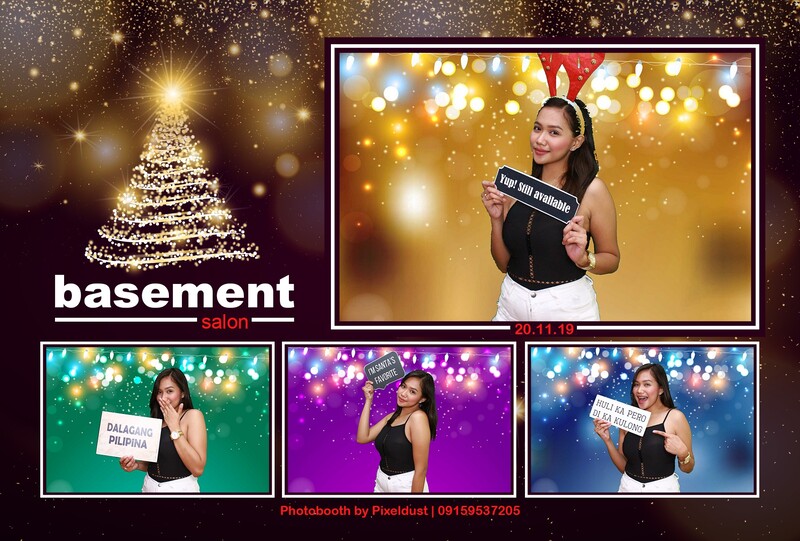 Photobooth for a Christmas Party at Eastwood City
