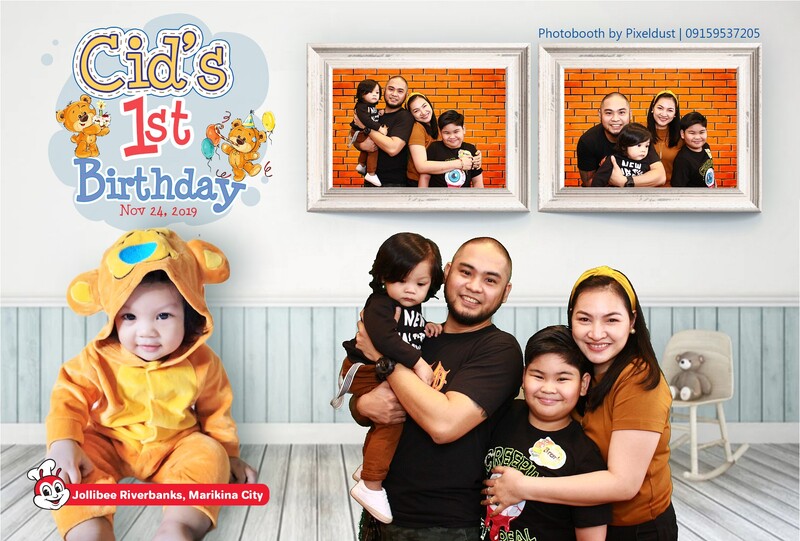 Photobooth Rental for Cid's Birthday at Jollibee Riverbanks Marikina