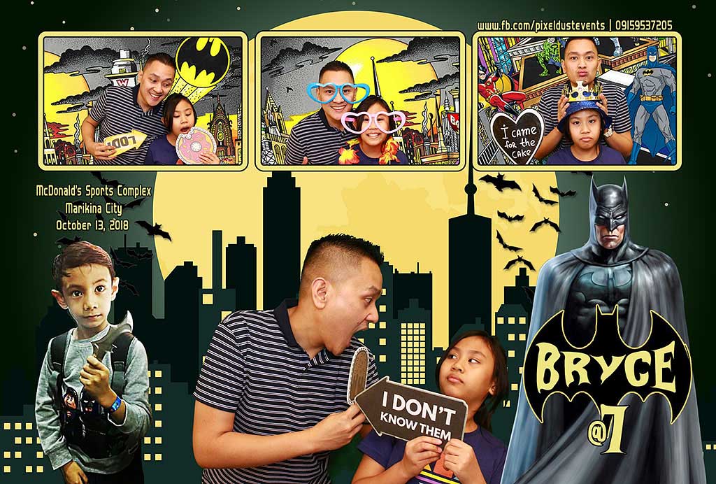 Batman Photobooth for Bryce